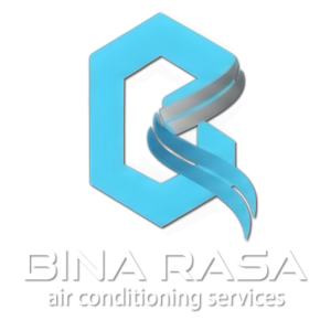 Logo BINA RASA Air Conditioning Services Big White 512x512 with shadow 07